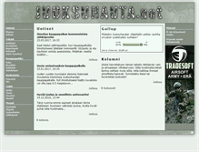 Tablet Screenshot of juoksuhauta.net